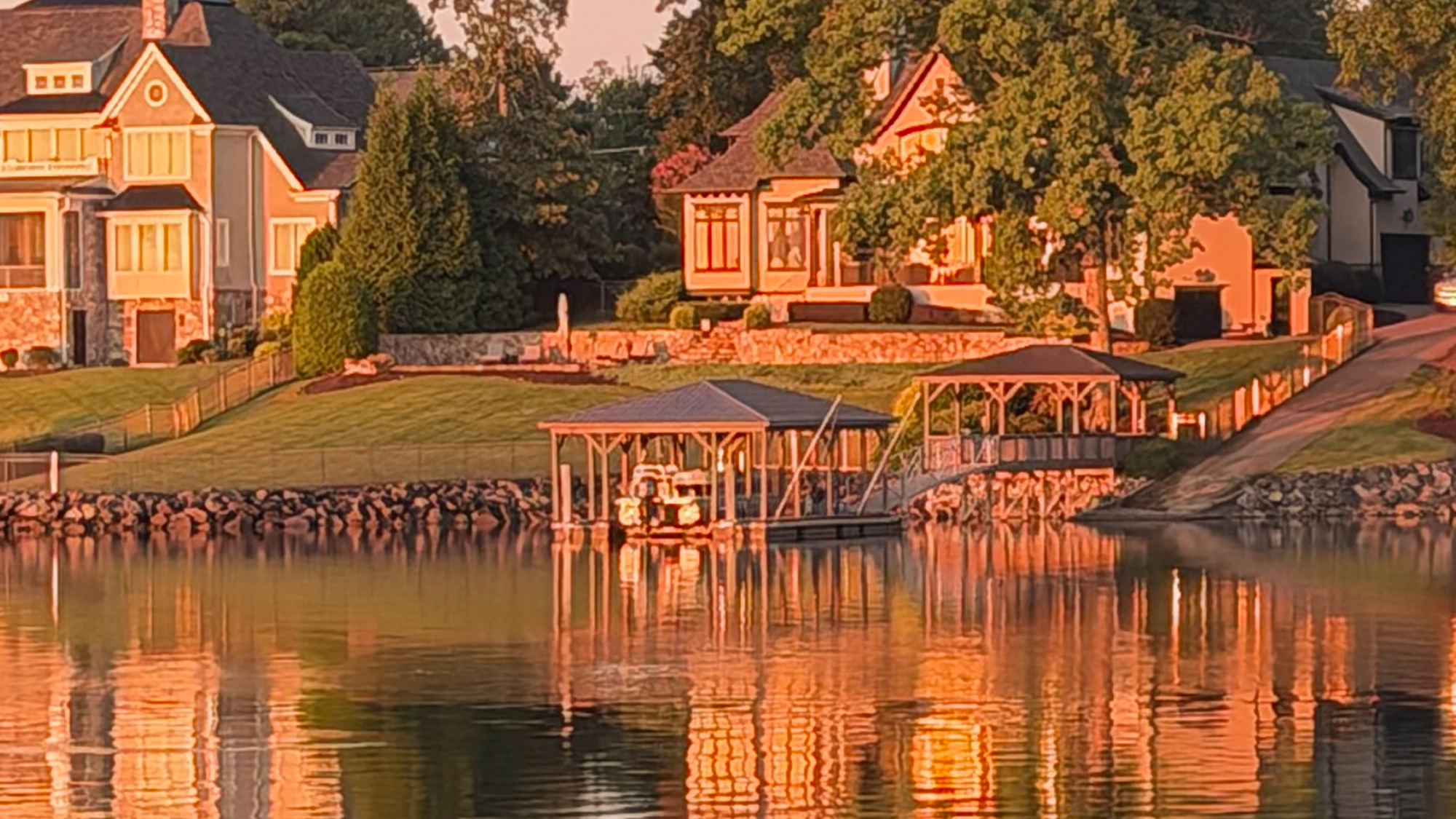 View of Lake Norman from the house